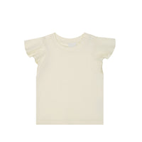 Pima Cotton Giselle Top - Parchment Childrens Top from Jamie Kay NZ