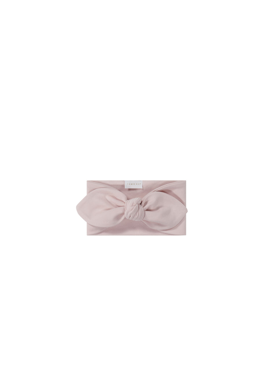 Pima Cotton Headband - Soft Misty Rose Childrens Headband from Jamie Kay NZ