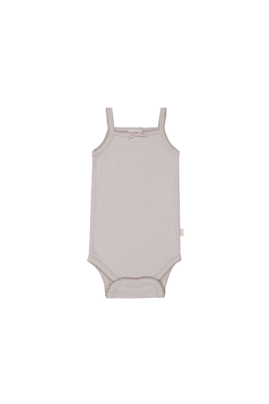 Organic Cotton Modal Singlet Bodysuit - Luna Childrens Bodysuit from Jamie Kay NZ