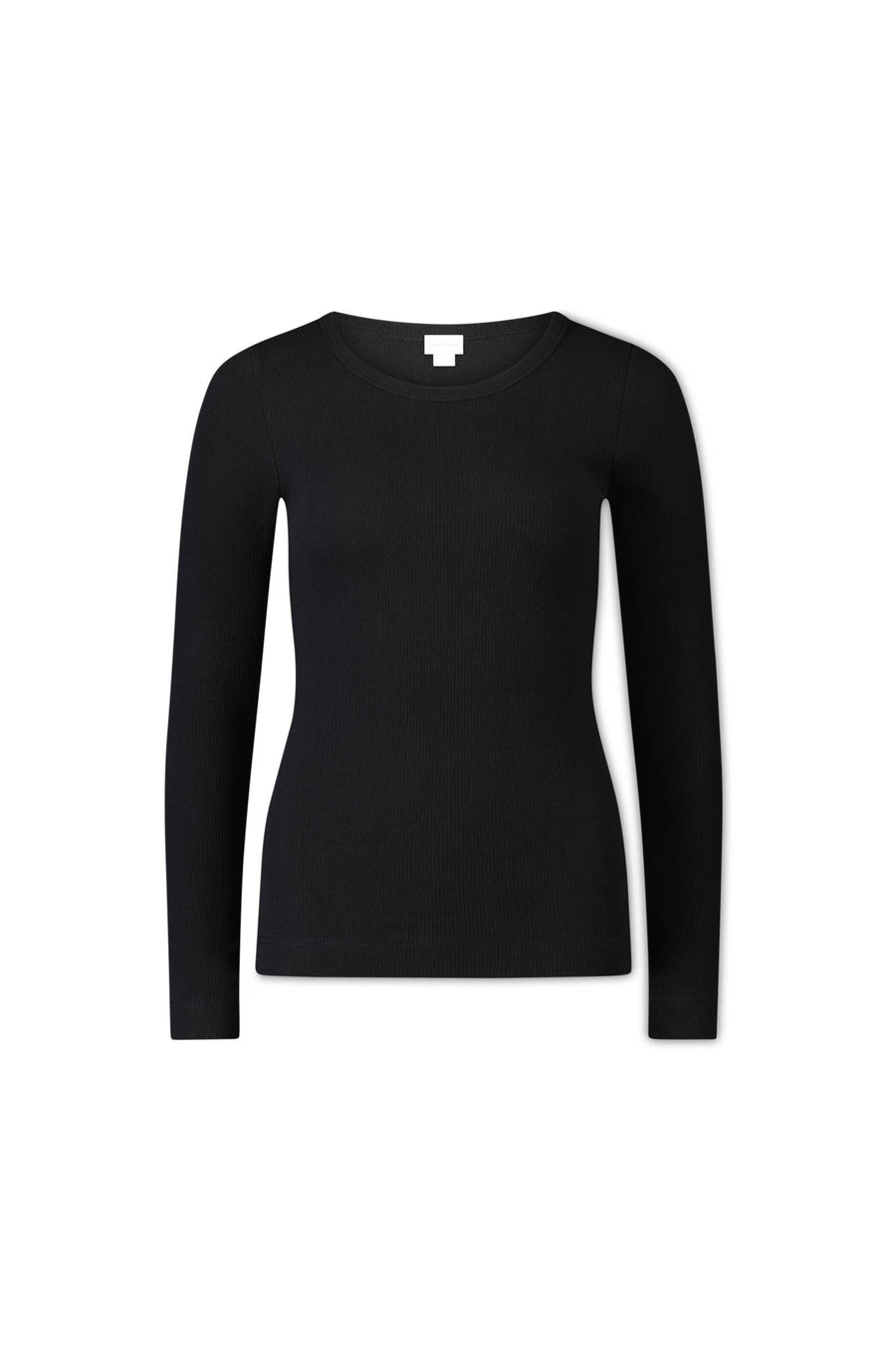 Organic Cotton Modal Womens Long Sleeve Top - Black Childrens Womens Top from Jamie Kay NZ