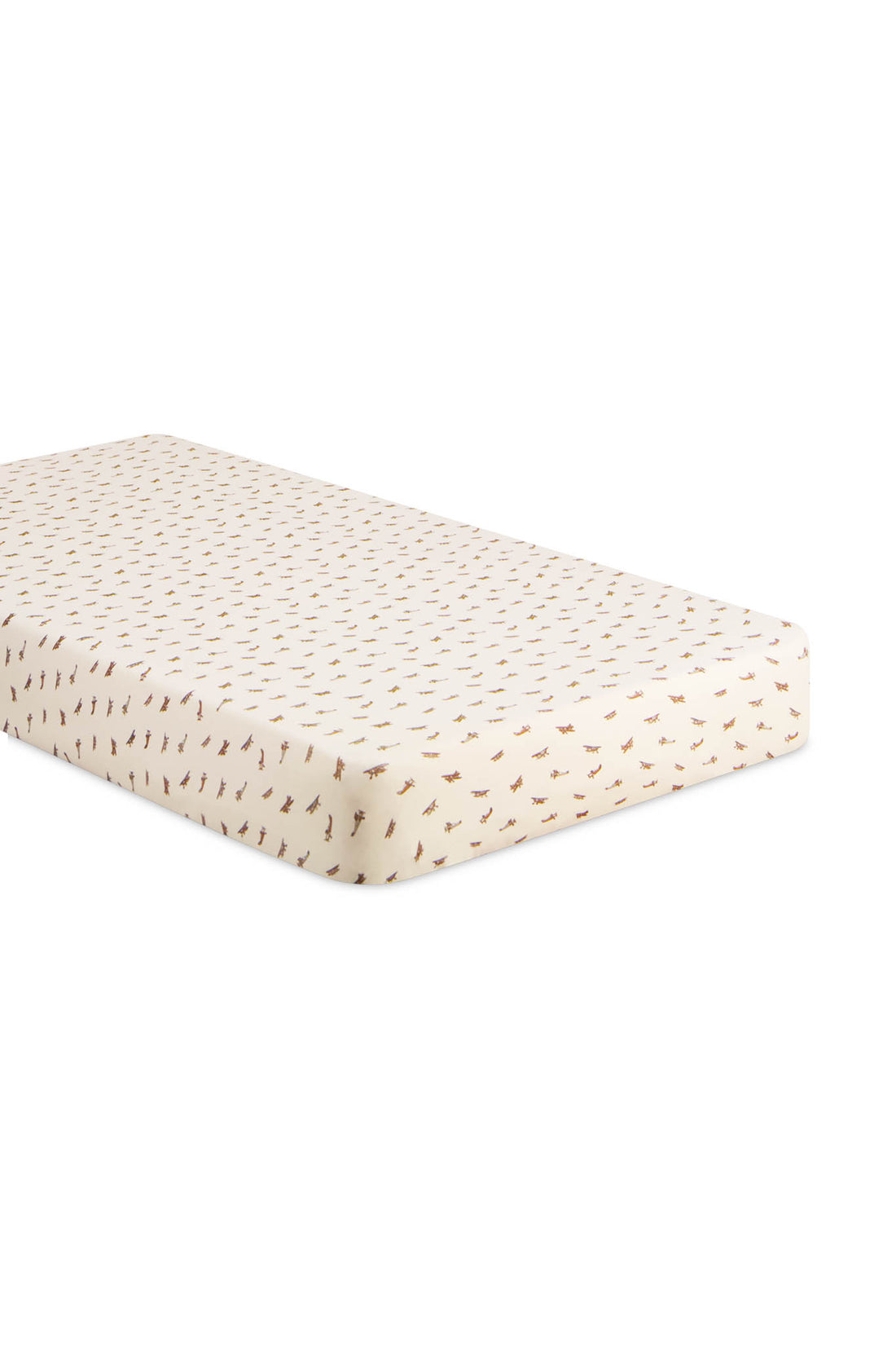 Organic Cotton Cot Sheet - Avion Shell Childrens Cot Sheet from Jamie Kay NZ