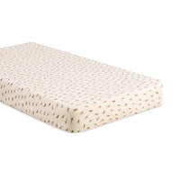 Organic Cotton Cot Sheet - Avion Shell Childrens Cot Sheet from Jamie Kay NZ