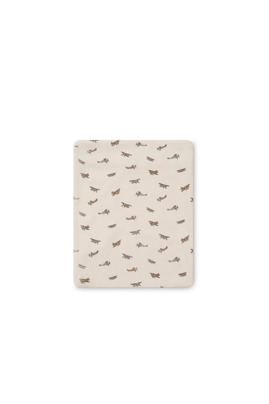 Organic Cotton Cot Sheet - Avion Shell Childrens Cot Sheet from Jamie Kay NZ