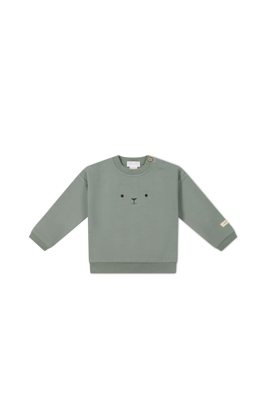 Organic Cotton Damien Sweatshirt - Milford Sound Childrens Sweatshirting from Jamie Kay NZ