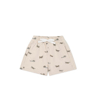 Organic Cotton Jalen Short - Avion Large Shell Childrens Short from Jamie Kay NZ