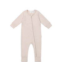 Pima Cotton Frankie Zip Onepiece - Luna Marle Childrens Onepiece from Jamie Kay NZ