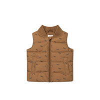 Taylor Vest - Avion Spiced Childrens Vest from Jamie Kay NZ