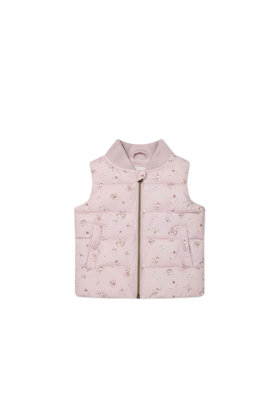 Taylor Vest - Petite Fleur Violet Childrens Vest from Jamie Kay NZ