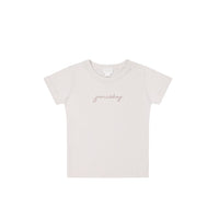 Pima Cotton Aude Tee - Luna Childrens Top from Jamie Kay NZ