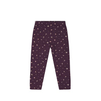 Organic Cotton Legging - Goldie Huckleberry Sparse Childrens Legging from Jamie Kay NZ