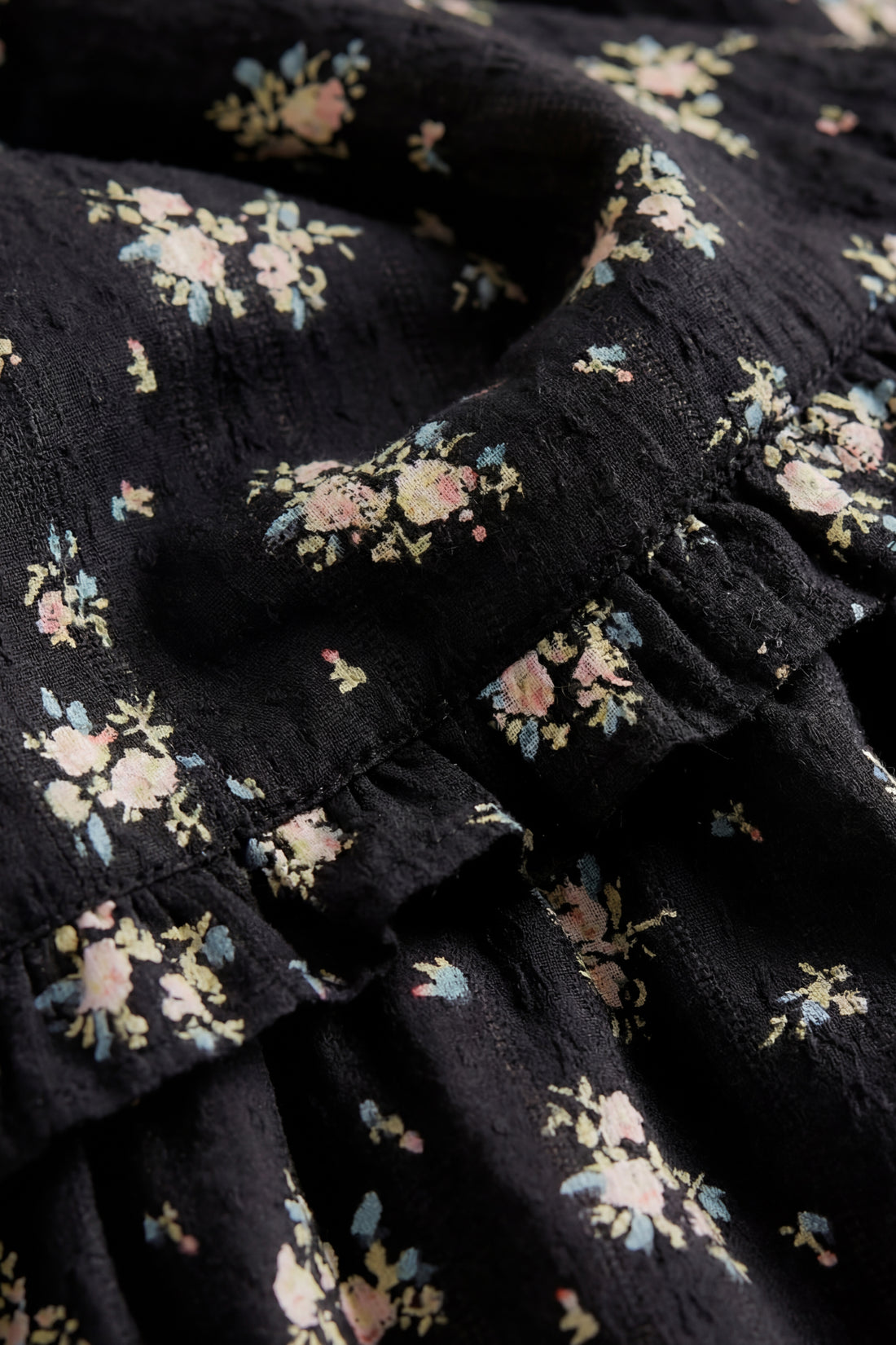 Organic Cotton Caroline Dress - Cassie Caviar Childrens Dress from Jamie Kay NZ