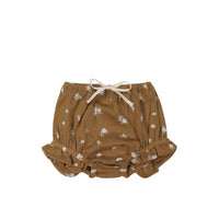 Organic Cotton Frill Bloomer - Polly Bronze Childrens Bloomer from Jamie Kay NZ