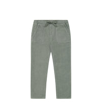 Cillian Cord Pant - Dusted Olive