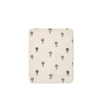 Organic Cotton Cot Sheet - Montgolfiere Cloud Childrens Accessories from Jamie Kay NZ