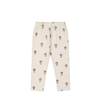 Organic Cotton Everyday Legging - Montgolfiere Cloud Childrens Legging from Jamie Kay NZ