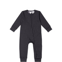 Organic Cotton Frankie Onepiece - Gingham Night Childrens Onepiece from Jamie Kay NZ