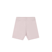 Organic Cotton Modal Elisa Bike Short - Violet Tint Childrens Short from Jamie Kay NZ