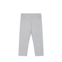 Organic Cotton Modal Everyday Legging - Icicle Marle Childrens Legging from Jamie Kay NZ