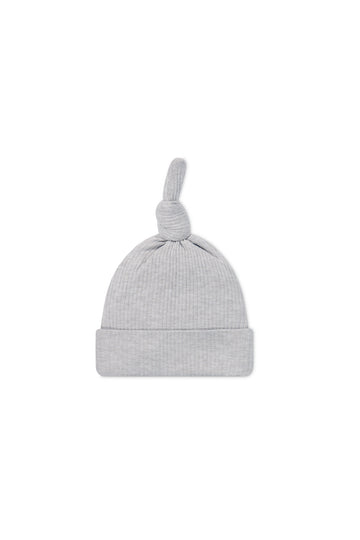 Organic Cotton Modal Lennon Beanie - Icicle Marle Childrens Hat from Jamie Kay NZ