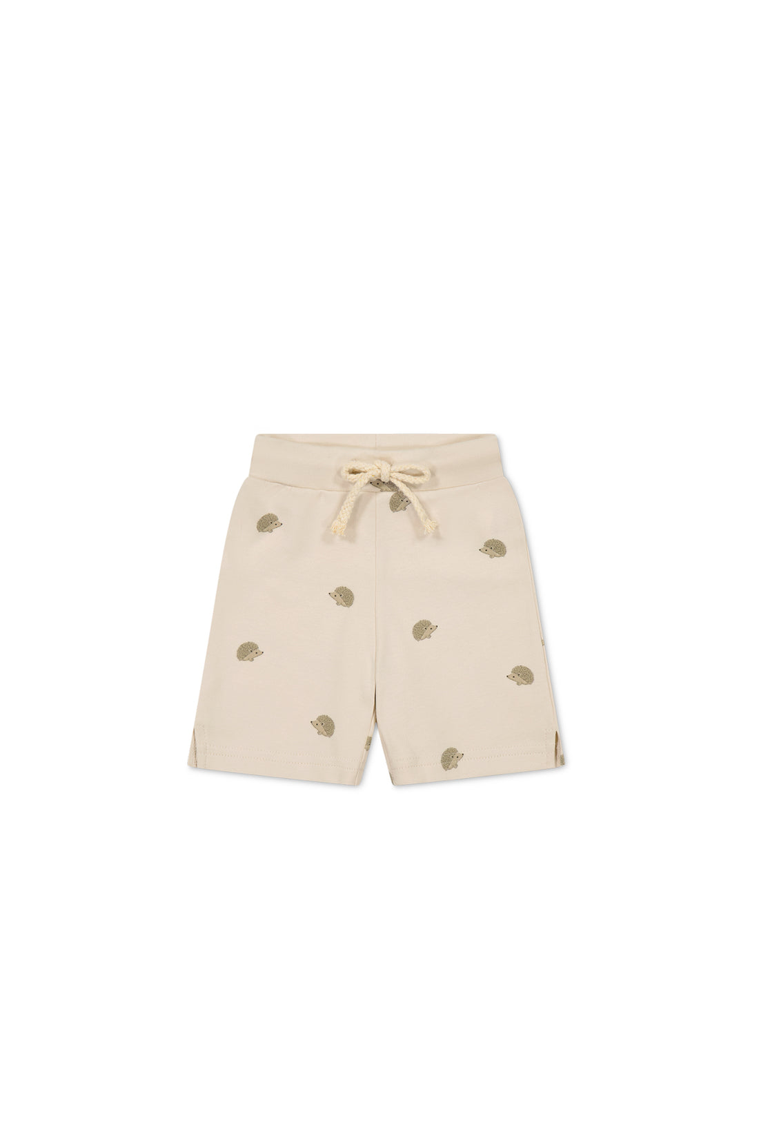 Pima Cotton Marley Short - Henry Hedgehog Birch Childrens Short from Jamie Kay NZ