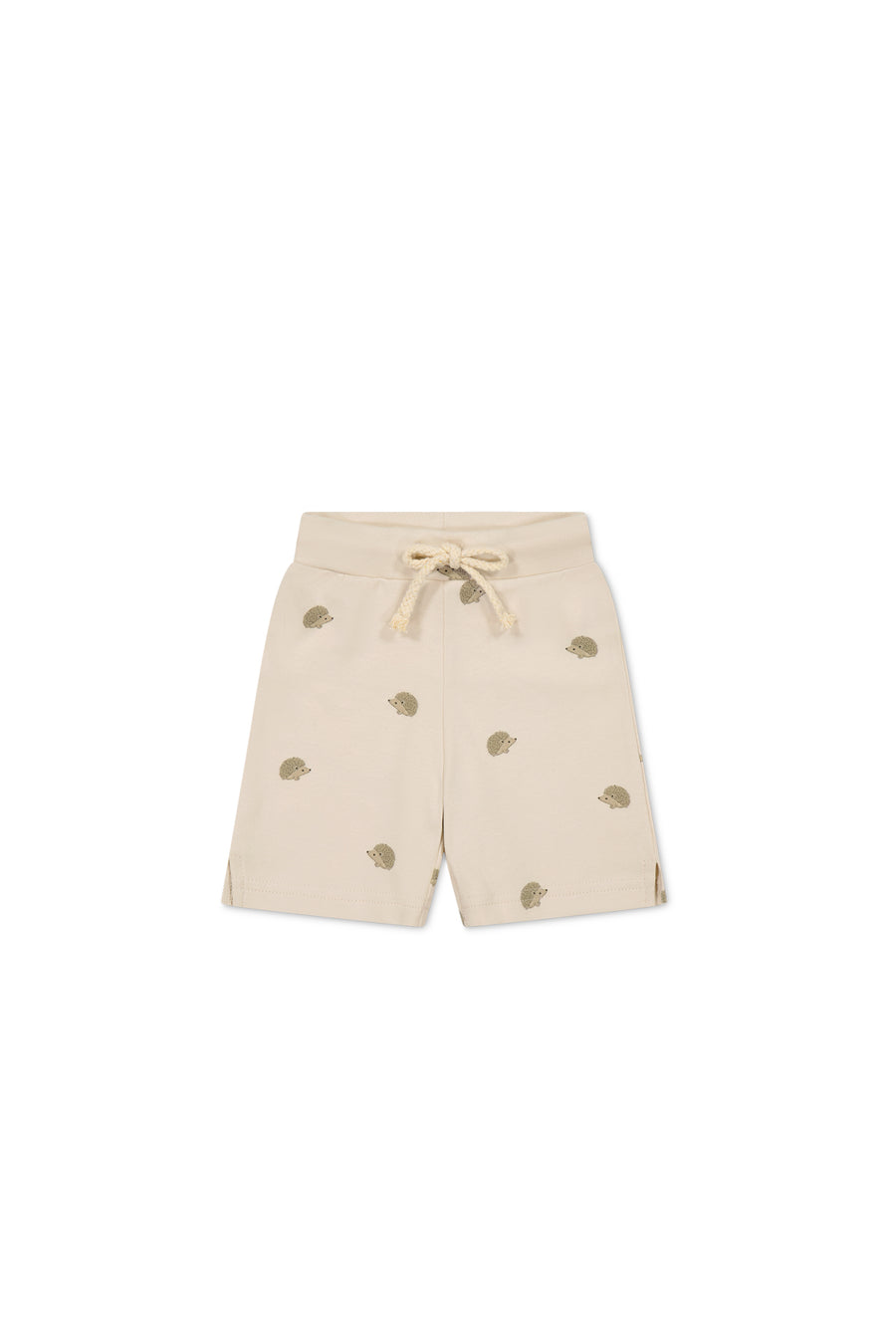 Pima Cotton Marley Short - Henry Hedgehog Birch Childrens Short from Jamie Kay NZ