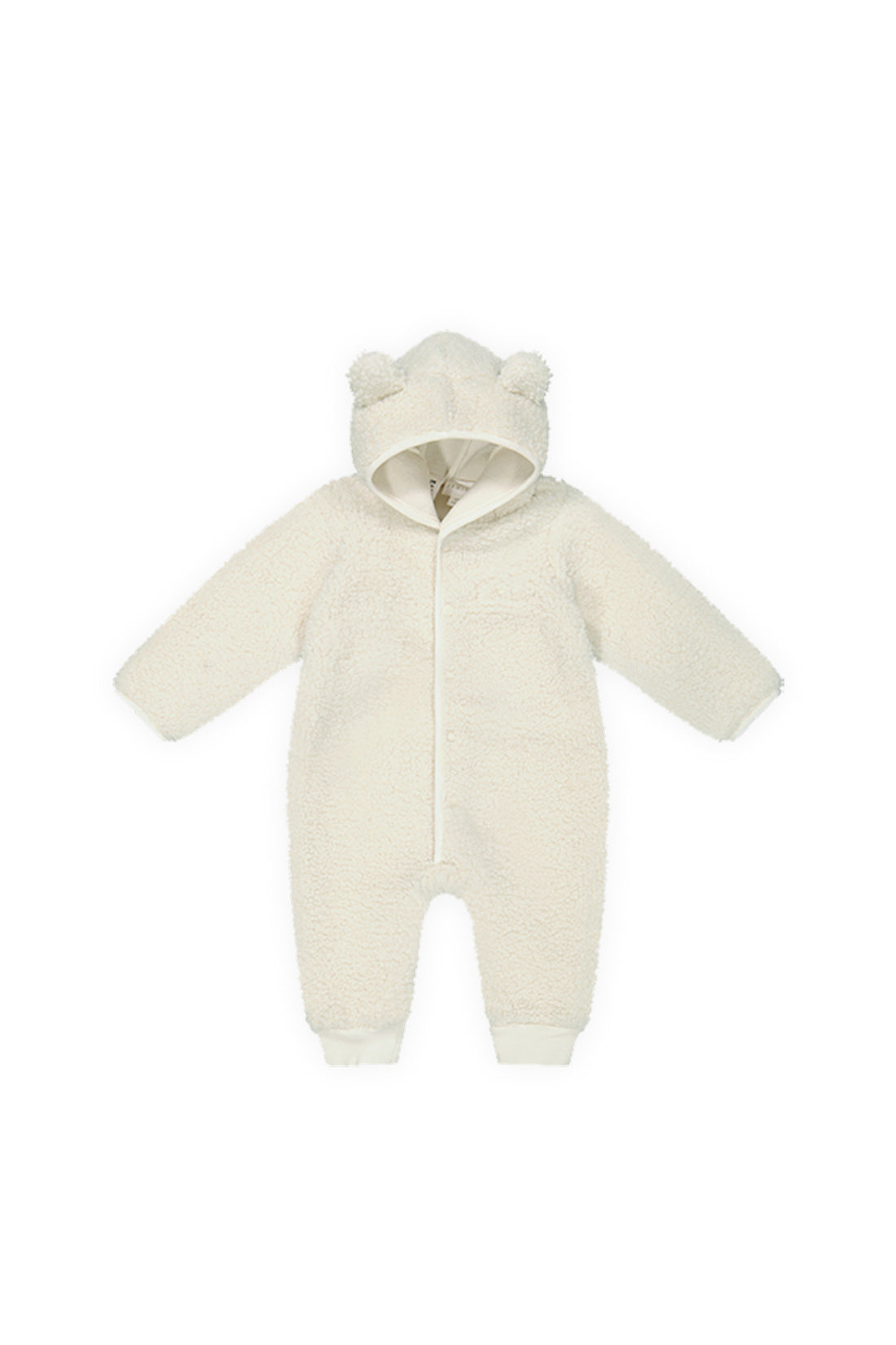 Sasha Recycled Polyester Sherpa Onepiece - Natural Childrens Onepiece from Jamie Kay NZ