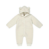 Sasha Recycled Polyester Sherpa Onepiece - Natural Childrens Onepiece from Jamie Kay NZ