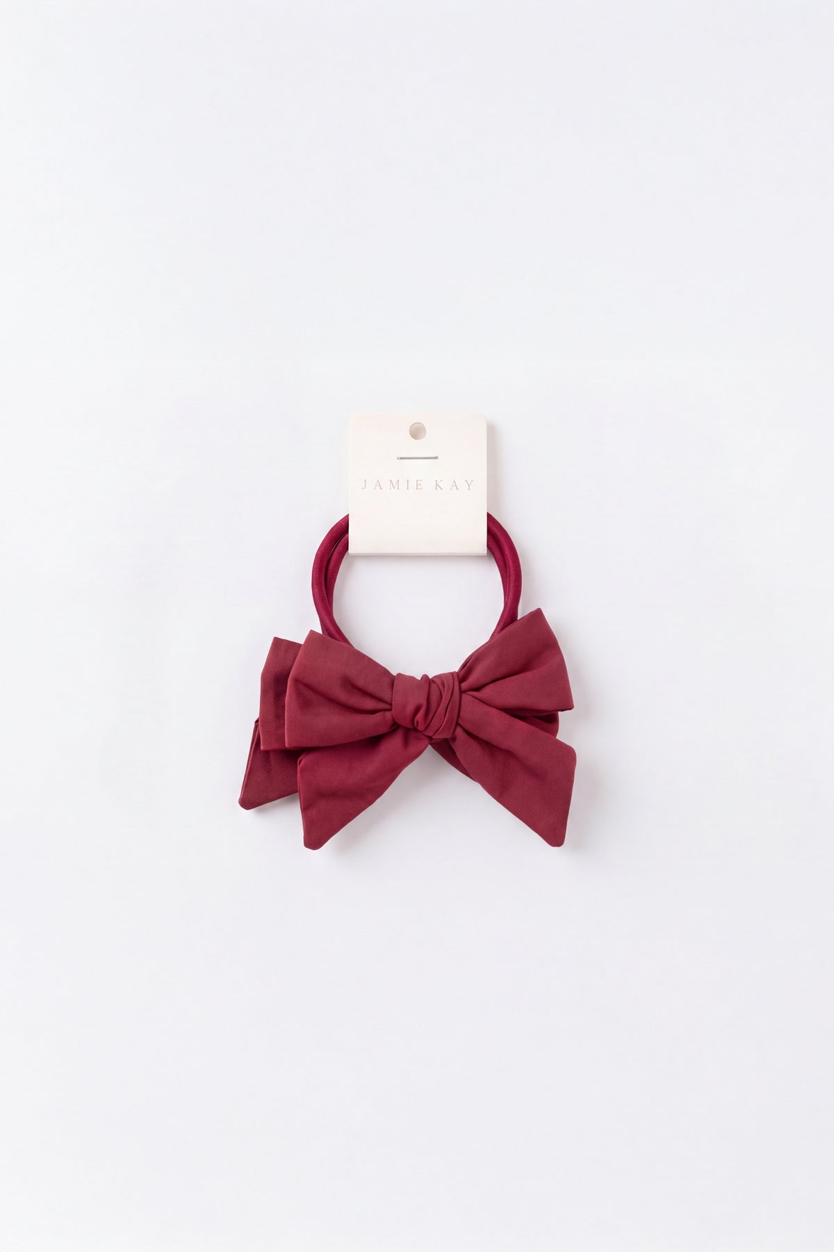 Wanda Hair Ties 2 PK - Cherry Childrens Hair Accessories from Jamie Kay NZ