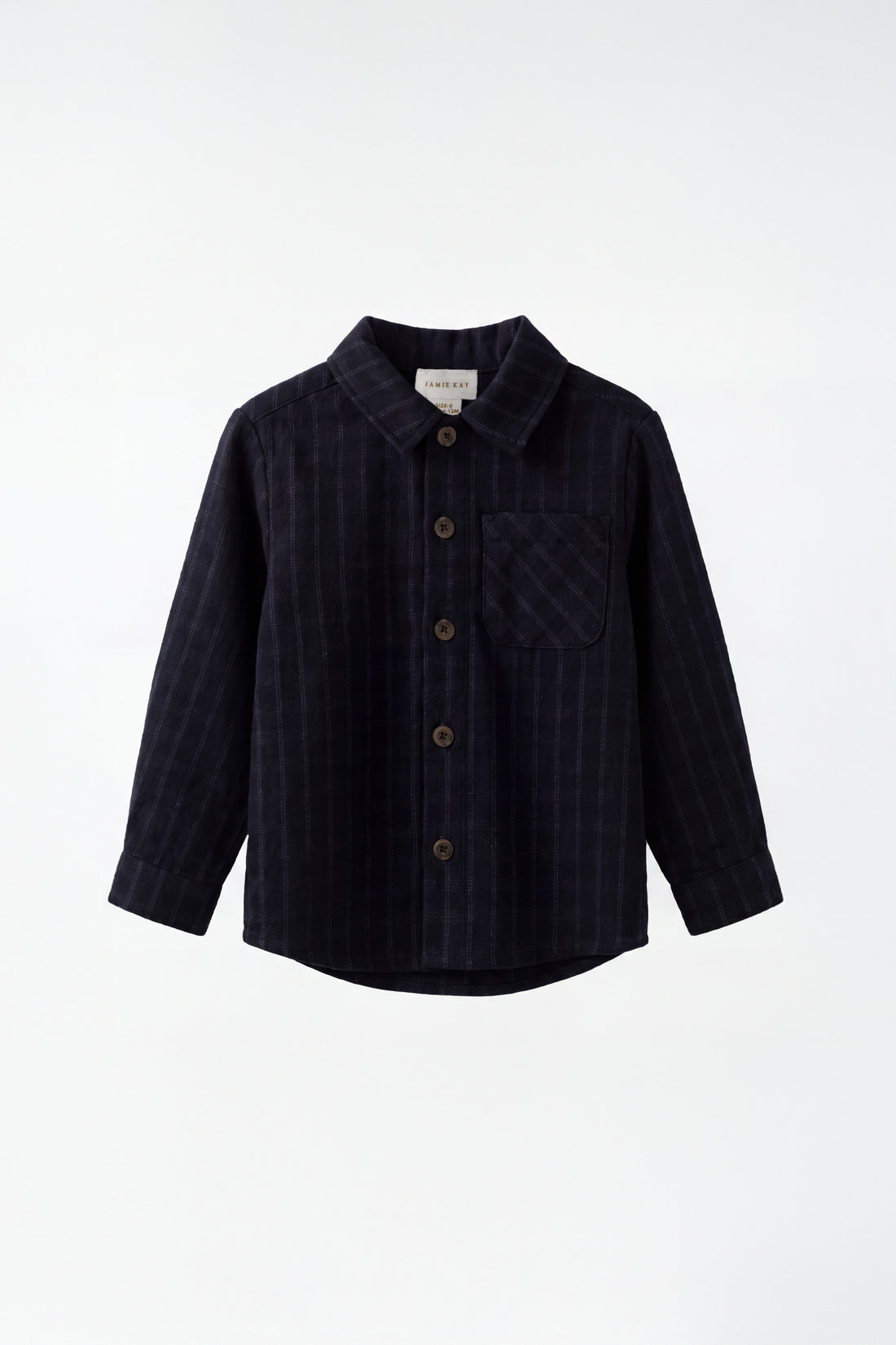 Isaiah Shirt - Finley Check Childrens Top from Jamie Kay NZ