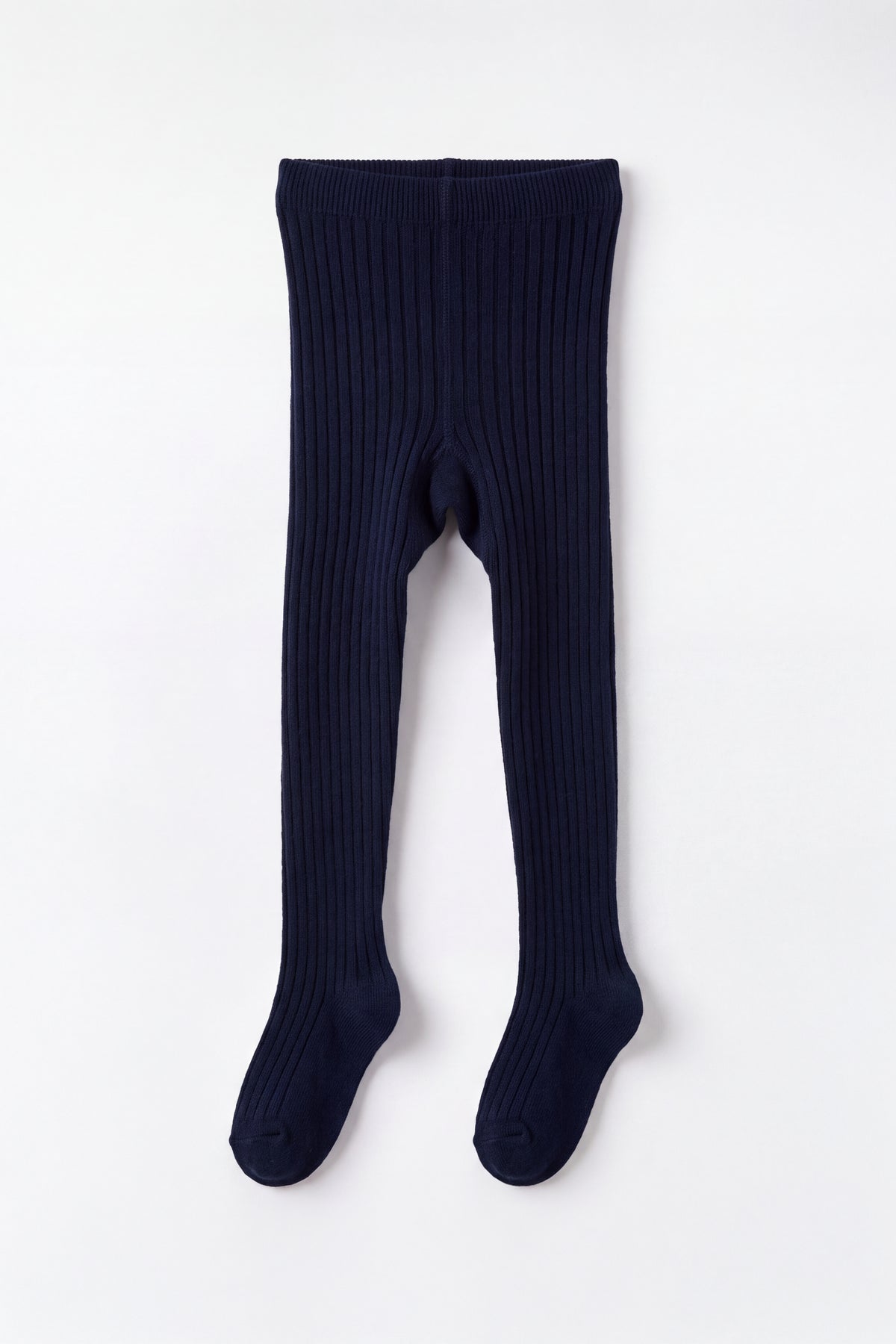 Ribbed Tight - Bleu Childrens Tights from Jamie Kay NZ