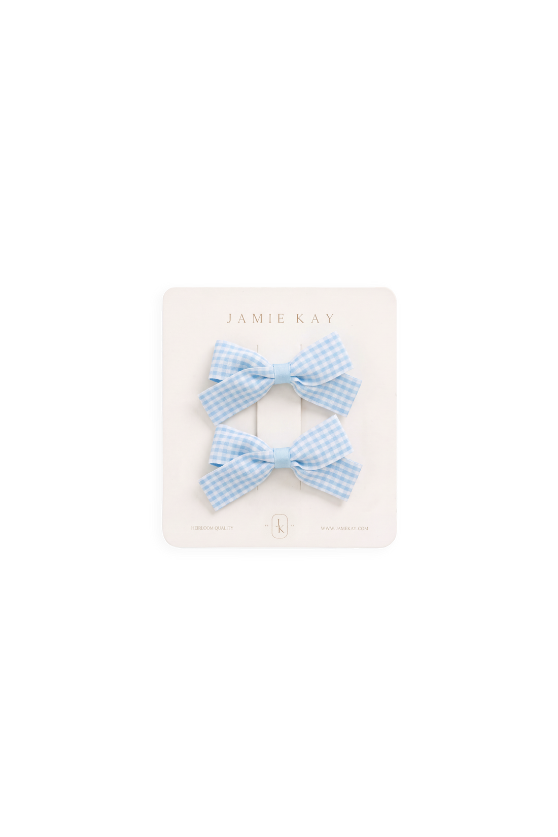 Wrenley Clip 2PK - Vanilla Sky Gingham