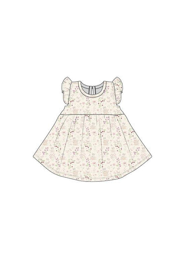 Organic Cotton Ada Dress - Moons Garden Childrens Dress from Jamie Kay NZ