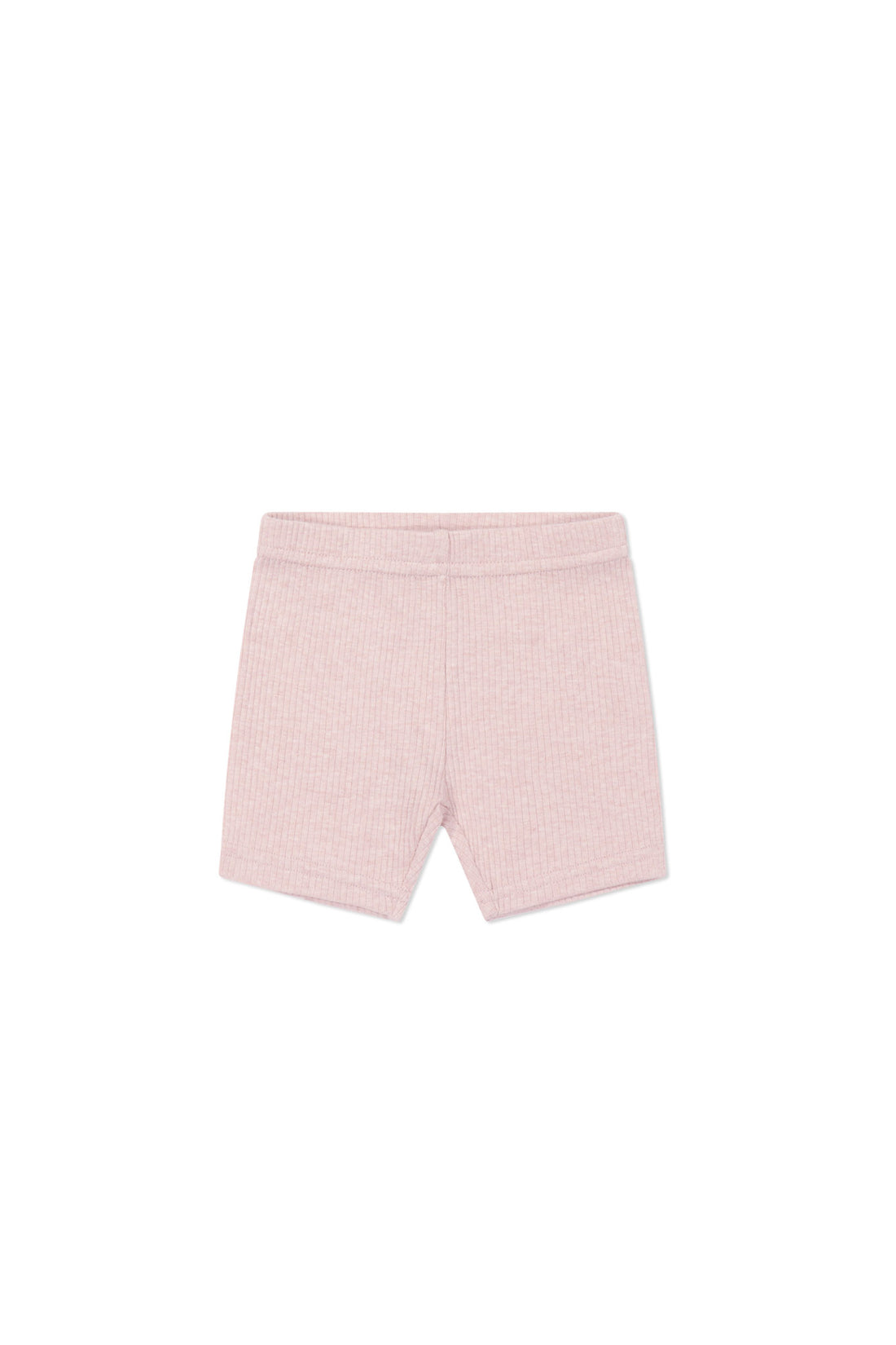 Organic Cotton Modal Elisa Bike Short - Chalk Marle Childrens Short from Jamie Kay NZ