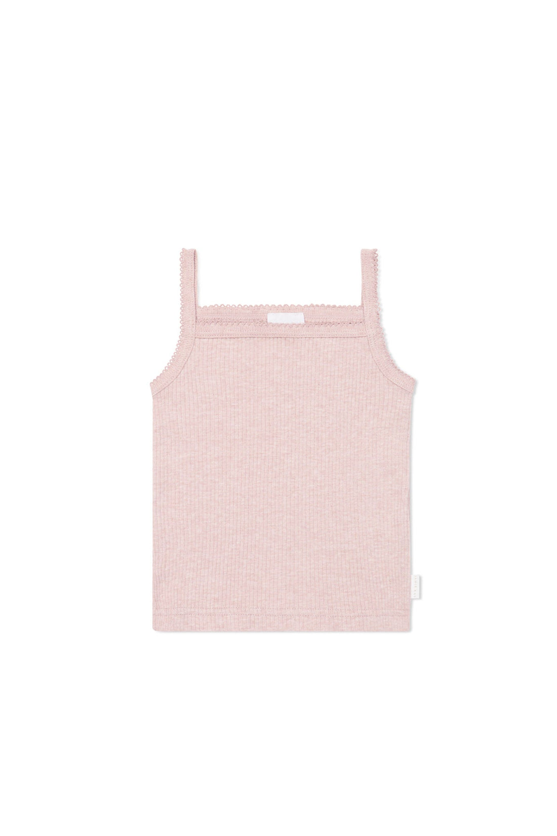 Organic Cotton Modal Marina Singlet - Chalk Marle Childrens Top from Jamie Kay NZ