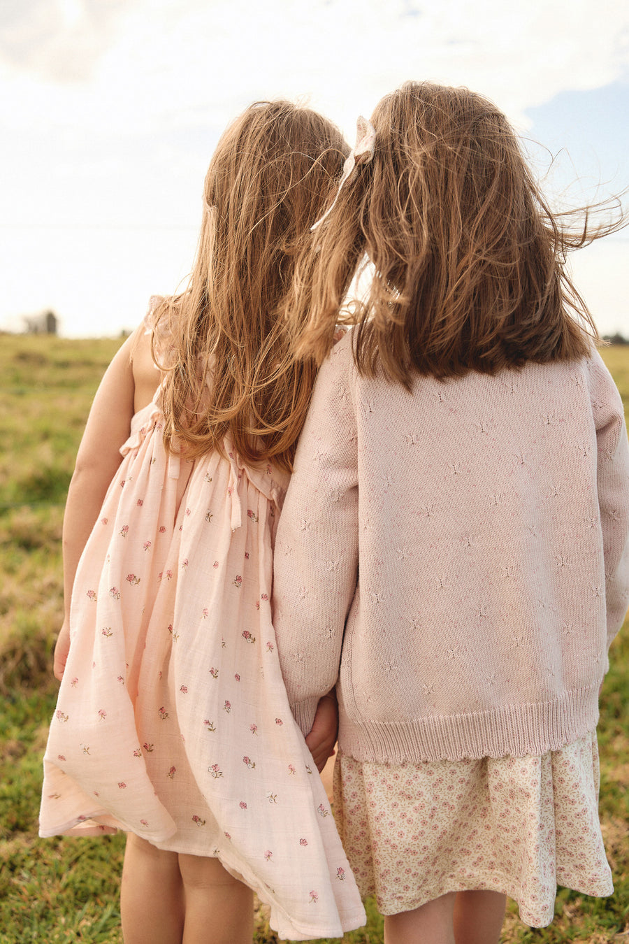 Felicity Cardigan - Ballerina Fleck Childrens Cardigan from Jamie Kay NZ