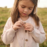 Felicity Cardigan - Ballerina Fleck Childrens Cardigan from Jamie Kay NZ