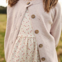 Felicity Cardigan - Ballerina Fleck Childrens Cardigan from Jamie Kay NZ