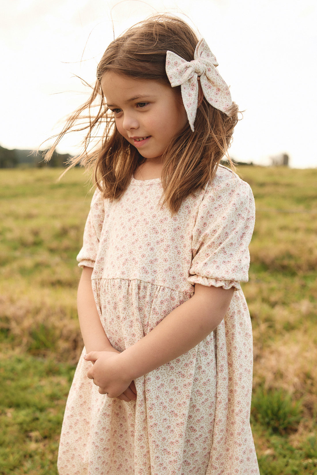 Organic Cotton Penny Dress - Emmy Egret Childrens Dress from Jamie Kay NZ