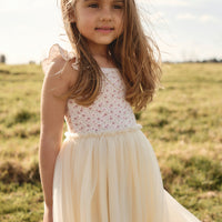 Katie Tutu Dress - Emmy Natural Childrens Dress from Jamie Kay NZ