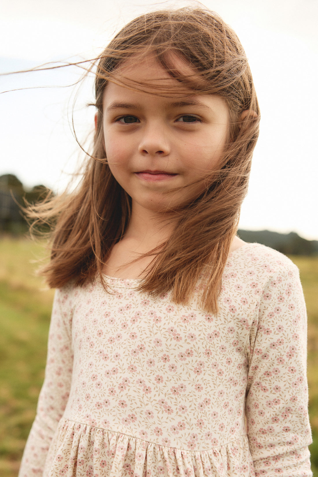 Organic Cotton Tallulah Dress - Emmy Egret Childrens Dress from Jamie Kay NZ