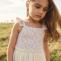 Katie Tutu Dress - Emmy Natural Childrens Dress from Jamie Kay NZ