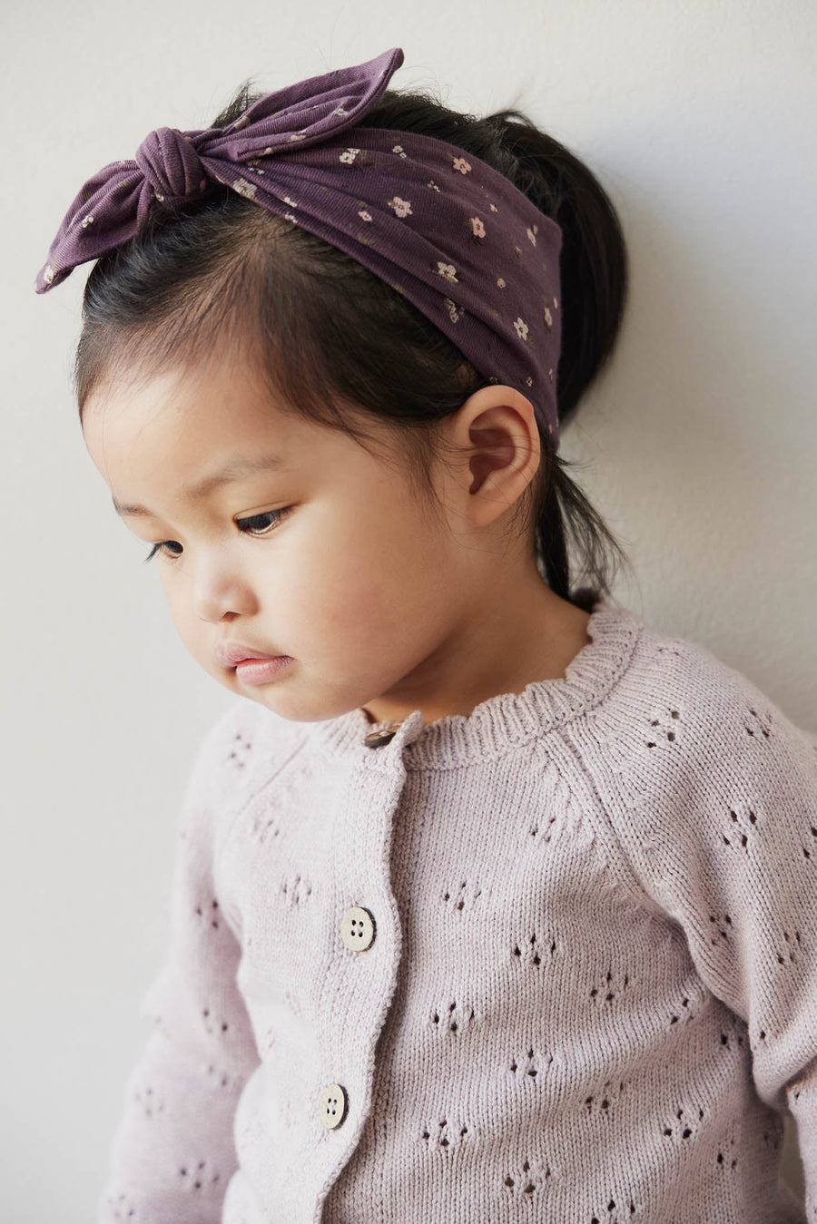 Organic Cotton Headband - Goldie Huckleberry Sparse Childrens Headband from Jamie Kay NZ