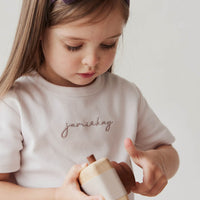 Pima Cotton Aude Tee - Luna Childrens Top from Jamie Kay NZ