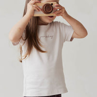 Organic Cotton Everyday Bike Short - Goldie Huckleberry Sparse Childrens Short from Jamie Kay NZ