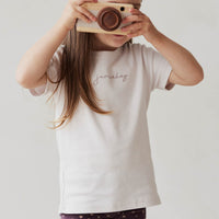 Pima Cotton Aude Tee - Luna Childrens Top from Jamie Kay NZ