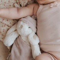 Snuggle Bunnies - Sleeping Penelope  - Blush Childrens Toy from Jamie Kay NZ