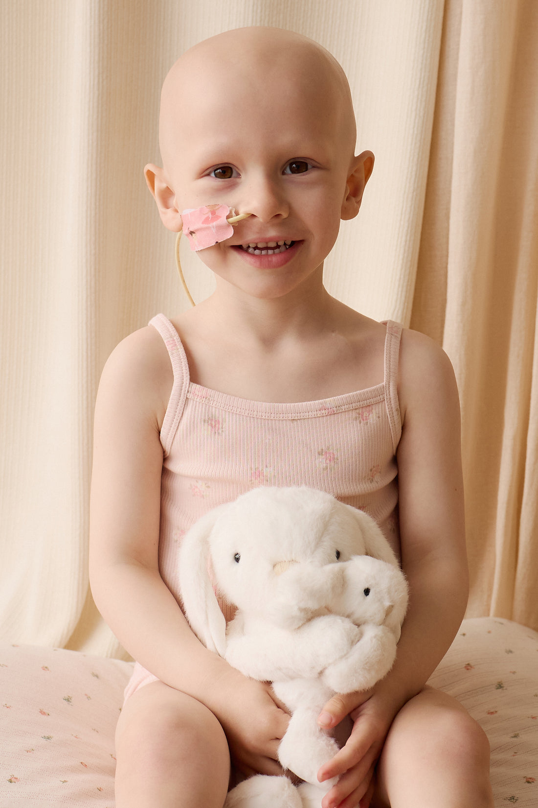 Snuggle Bunnies - Plush Frankie the Hugging Bunny - Marshmallow Childrens Toy from Jamie Kay NZ