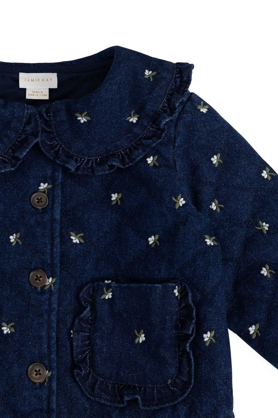Amandine Jacket - Lisa Indigo Childrens Jacket from Jamie Kay NZ