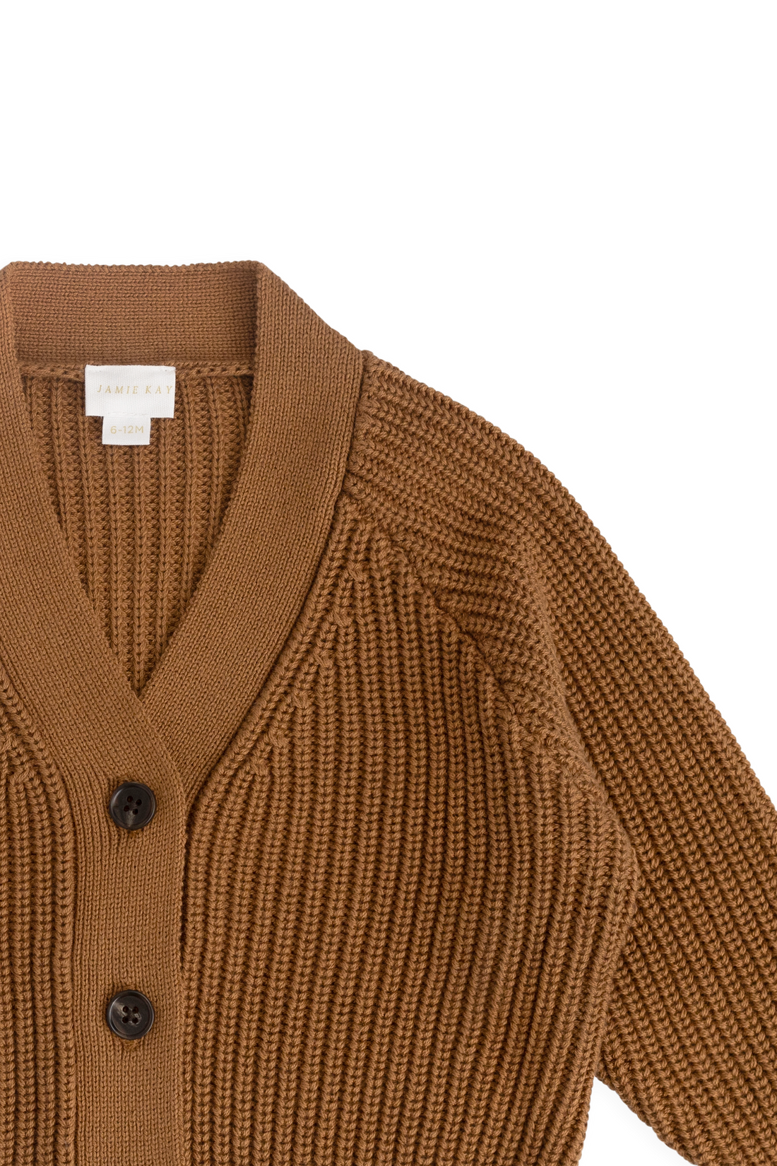 Cooper Knitted Cardigan - Butterscotch Childrens Cardigan from Jamie Kay NZ