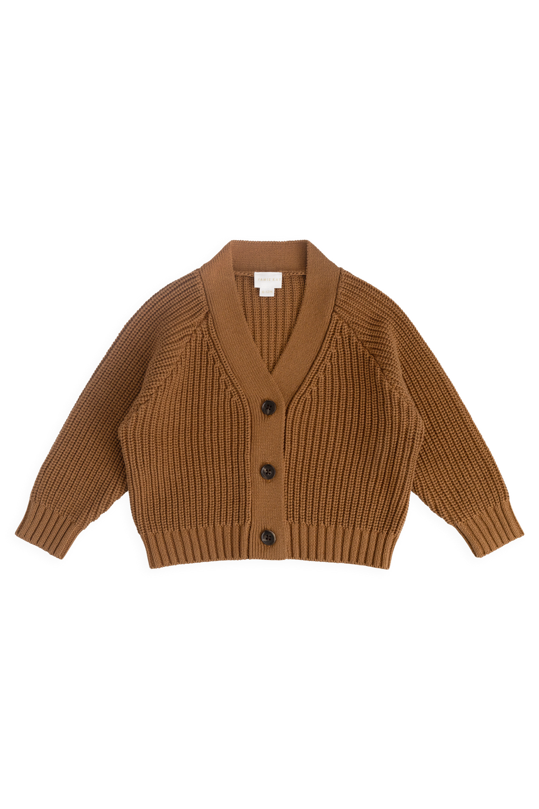 Cooper Knitted Cardigan - Butterscotch Childrens Cardigan from Jamie Kay NZ